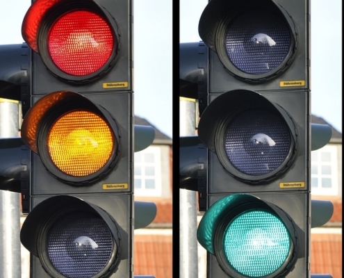 traffic-lights-showing-red-amber-and-green